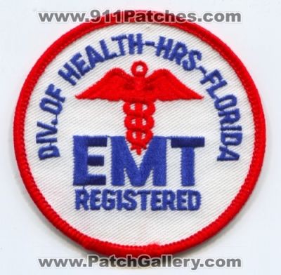 Florida State Registered EMT (Florida)
Scan By: PatchGallery.com
Keywords: Div. division of health hrs hours EMS