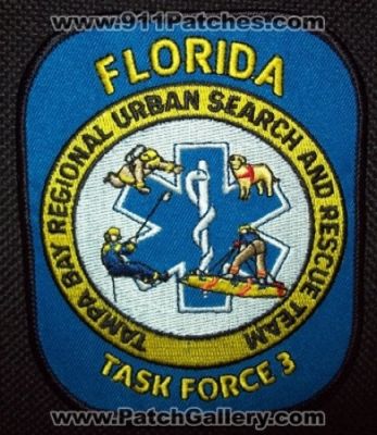 Tampa Bay Regional Urban Search and Rescue Team Florida Task Force 3 (Florida)
Thanks to Matthew Marano for this picture.
Keywords: usar us&r ems