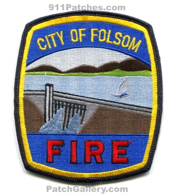 Folsom Fire Department Patch (California)
Scan By: PatchGallery.com
Keywords: city of dept.