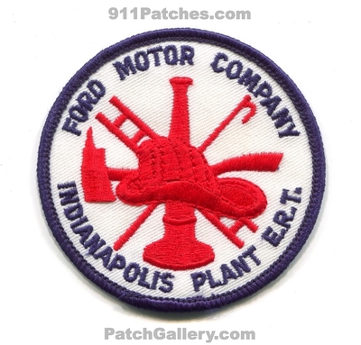 Ford Motor Company Indianapolis Plant Emergency Response Team ERT Patch (Indiana)
Scan By: PatchGallery.com
Keywords: industrial fire rescue ems hazmat haz-mat
