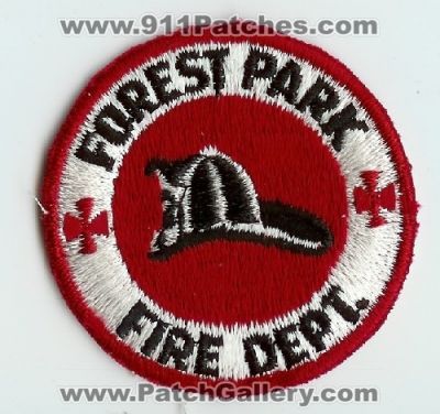 Forest Park Fire Department Patch (Illinois)
Thanks to Mark C Barilovich for this scan.
Keywords: dept.