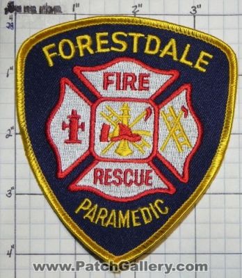Forestdale Fire Rescue Department Paramedic (Alabama)
Thanks to swmpside for this picture.
Keywords: dept.