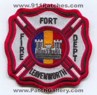 Fort Leavenworth Fire Department US Army Military Patch (Kansas)
Scan By: PatchGallery.com
Keywords: ft. dept.