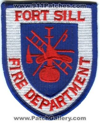 Fort Sill Fire Department (Oklahoma)
Scan By: PatchGallery.com
Keywords: ft. dept. us army military