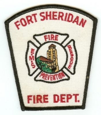 Fort Sheridan Fire Dept
Thanks to PaulsFirePatches.com for this scan.
Keywords: illinois department ems rescue