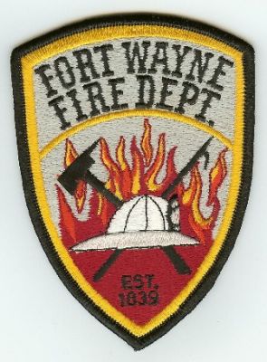 Fort Wayne Fire Dept
Thanks to PaulsFirePatches.com for this scan.
Keywords: indiana department
