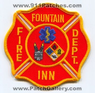 Fountain Inn Fire Department Patch (South Carolina)
Scan By: PatchGallery.com
Keywords: dept.