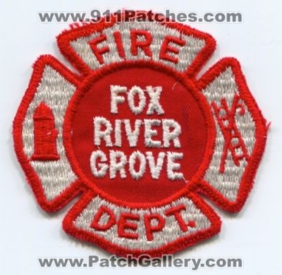 Fox River Grove Fire Department (Illinois)
Scan By: PatchGallery.com
Keywords: dept.