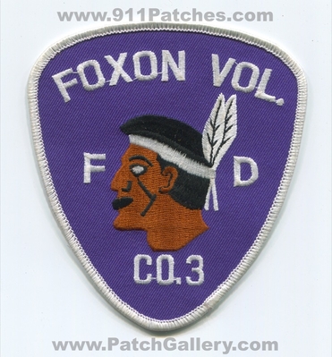Foxon Volunteer Fire Department Company 3 Patch (Connecticut)
Scan By: PatchGallery.com
Keywords: vol. dept. fd co. number no. #3