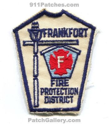 Frankfort Fire Protection District Patch (Illinois)
Scan By: PatchGallery.com
Keywords: prot. dist. department dept.