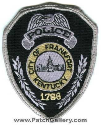 frankfort police patchgallery kentucky patches sheriffs departments ems depts ambulance emblems 911patches offices enforcement rescue virtual logos patch law safety