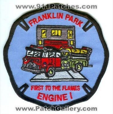 Franklin Park Fire Department Engine 1 (Illinois)
Scan By: PatchGallery.com
Keywords: dept. company station first to the flames