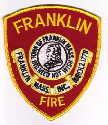 Franklin Fire
Thanks to Michael J Barnes for this scan.
Keywords: massachusetts town of