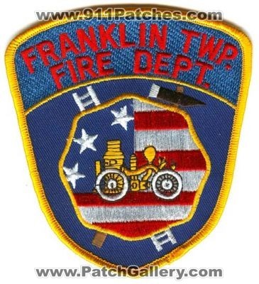 Franklin Township Fire Department Patch (Indiana)
Scan By: PatchGallery.com
Keywords: twp. dept.
