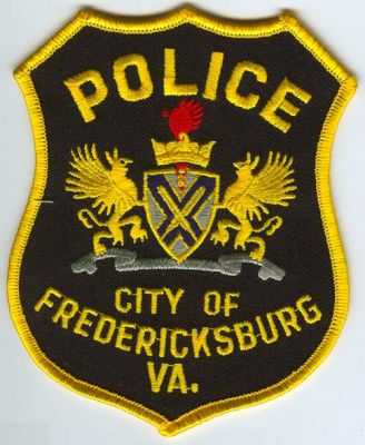 Fredericksburg Police (Virginia)
Scan By: PatchGallery.com
Keywords: city of