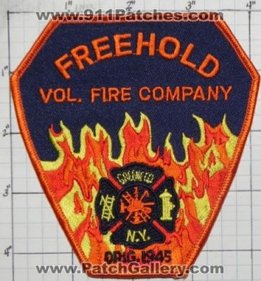 Freehold Volunteer Fire Company (New York)
Thanks to swmpside for this picture.
Keywords: vol. n.y. greene co. county