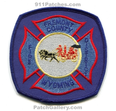 Fremont County Fire District Patch (Wyoming)
Scan By: PatchGallery.com
Keywords: co. dist. department dept.