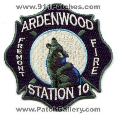 Fremont Fire Department Station 10 Ardenwood (California)
Scan By: PatchGallery.com
Keywords: dept.