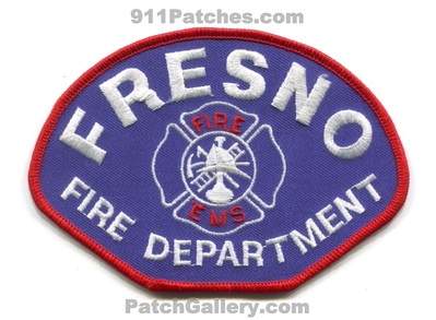 Fresno Fire Department Patch (California)
Scan By: PatchGallery.com
Keywords: dept. ems