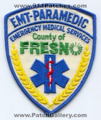 Fresno County EMS EMT Paramedic (California)
Scan By: PatchGallery.com
Keywords: Emergency medical services of