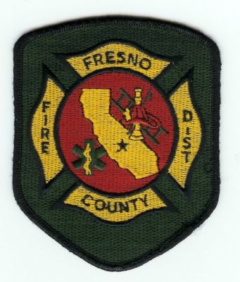 Fresno County Fire Dist
Thanks to PaulsFirePatches.com for this scan.
Keywords: california district