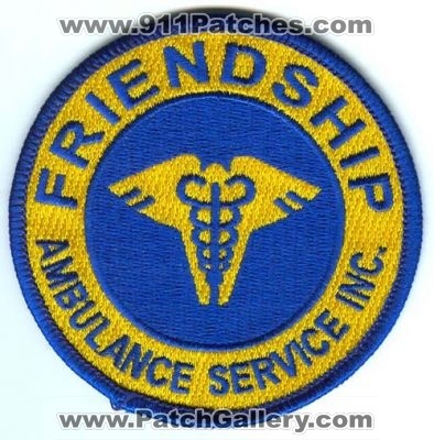 Friendship Ambulance Service Inc (Virginia)
Scan By: PatchGallery.com
Keywords: inc. ems emt paramedic