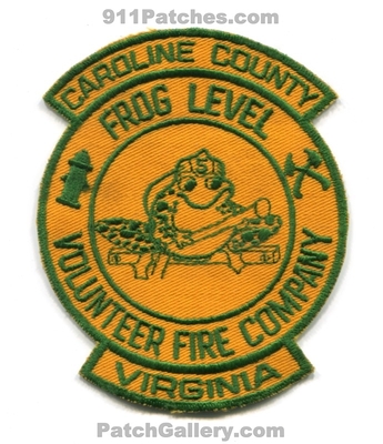 Frog Level Volunteer Fire Department Caroline County Patch (Virginia)
Scan By: PatchGallery.com
Keywords: vol. dept. co.