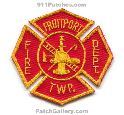 Fruitport Township Fire Department Patch (Michigan)
Scan By: PatchGallery.com
Keywords: twp. dept.