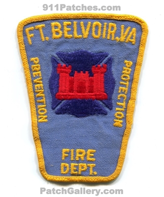 Fort Belvoir Fire Department US Army Military Patch (Virginia)
Scan By: PatchGallery.com
Keywords: ft. dept. prevention protection