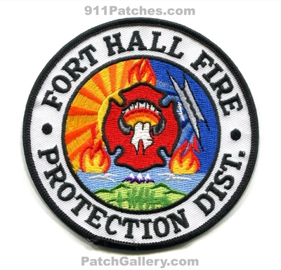 Fort Hall Fire Protection District Patch (Idaho)
Scan By: PatchGallery.com
Keywords: ft. prot. dist. department dept.