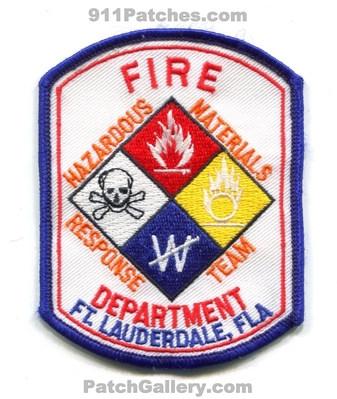 Fort Lauderdale Fire Department Hazardous Materials Response Team Patch (Florida)
Scan By: PatchGallery.com
Keywords: ft. dept. hazmat haz-mat hmrt fla