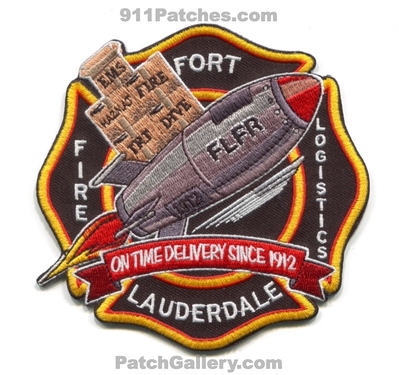 Fort Lauderdale Fire Rescue Department Logistics Patch (Florida)
Scan By: PatchGallery.com
Keywords: Ft. Dept. FLFR F.L.F.R. Company Co. Station EMS HazMat TRT Dive On Time Delivery Since 1912
