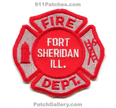 Fort Sheridan Fire Department Patch (Illinois)
Scan By: PatchGallery.com
Keywords: ft.