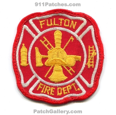 Fulton Fire Department Patch (Mississippi)
Scan By: PatchGallery.com
Keywords: dept.