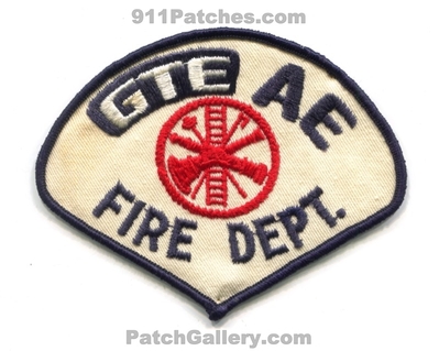 General Telephone and Electronics GTE Automatic Electric Company AE Fire Department Patch (Illinois)
Scan By: PatchGallery.com
Keywords: g.t.e. a.e. co. dept.