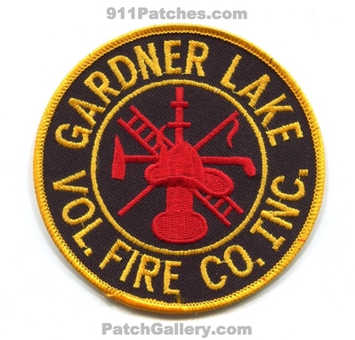 Gardner Lake Volunteer Fire Company Inc Patch (Connecticut)
Scan By: PatchGallery.com
Keywords: vol. co. inc. department dept.