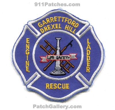 Garrettford Drexel Hill Fire Rescue Department Engine Ladder Patch (Pennsylvania)
Scan By: PatchGallery.com
Keywords: dept. company co. station life safety