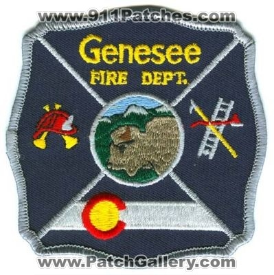 Genesee Fire Department Patch (Colorado)
[b]Scan From: Our Collection[/b]
Keywords: dept.