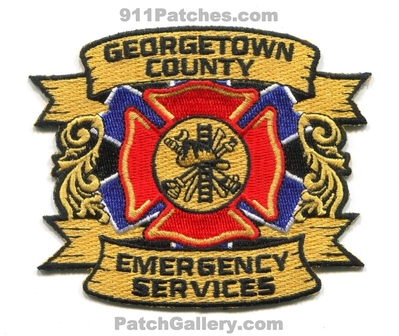 Georgetown County Emergency Services Fire EMS Department Patch (South Carolina)
Scan By: PatchGallery.com
Keywords: co. es dept.