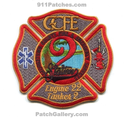 Georgetown County Fire EMS Department Station 2 Patch (South Carolina)
Scan By: PatchGallery.com
[b]Patch Made By: 911Patches.com[/b]
Keywords: co. & and emergency medical services dept. company engine 22 tanker 2 company