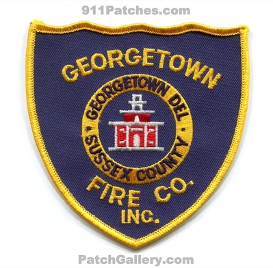 Georgetown Fire Company Inc Sussex County Patch (Delaware)
Scan By: PatchGallery.com
Keywords: co. inc. department dept.