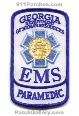 Georgia State Paramedic EMS Patch (Georgia)
Scan By: PatchGallery.com
Keywords: department dept. of human resources hr services ambulance