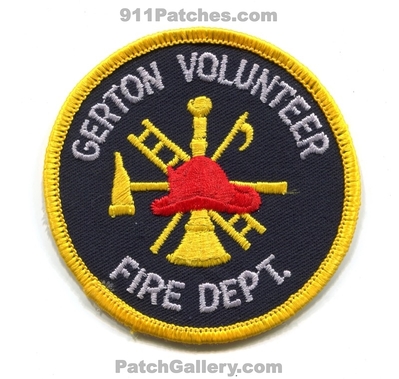 Gerton Volunteer Fire Department Patch (North Carolina)
Scan By: PatchGallery.com
Keywords: vol. dept.
