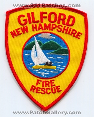 Gilford Fire Rescue Department Patch (New Hampshire)
Scan By: PatchGallery.com
Keywords: dept.