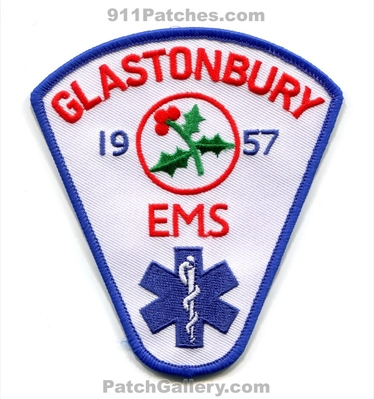 Glastonbury Emergency Medical Services EMS Patch (Connecticut)
Scan By: PatchGallery.com
[b]Patch Made By: 911Patches.com[/b]
Keywords: e.m.s. ambulance emt paramedic