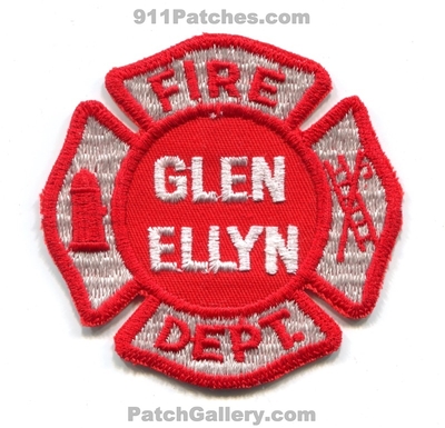 Glen Ellyn Fire Department Patch (Illinois)
Scan By: PatchGallery.com
Keywords: dept.