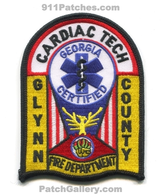 Glynn County Fire Department Certified Cardiac Tech EMS Patch (Georgia)
Scan By: PatchGallery.com
Keywords: co. dept. technician ambulance