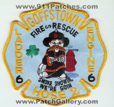 goffstown fire rescue hampshire patchgallery ladder hose engine patches emblems departments ems 911patches enforcement depts sheriffs offices ambulance virtual logos