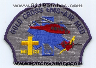 Gold Cross EMS Air Med Patch (Georgia)
Scan By: PatchGallery.com
Keywords: ems air medical helicopter ambulance micu