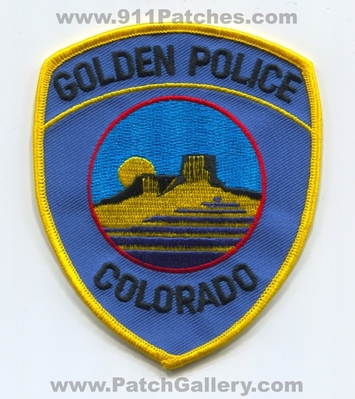 Golden Police Department Patch (Colorado)
Scan By: PatchGallery.com
Keywords: dept.